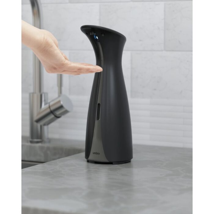 Umbra - Otto Automatic Soap Dispenser 8.50oz - Black/Charcoal